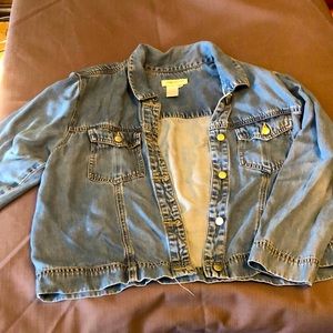 Soft jean jacket